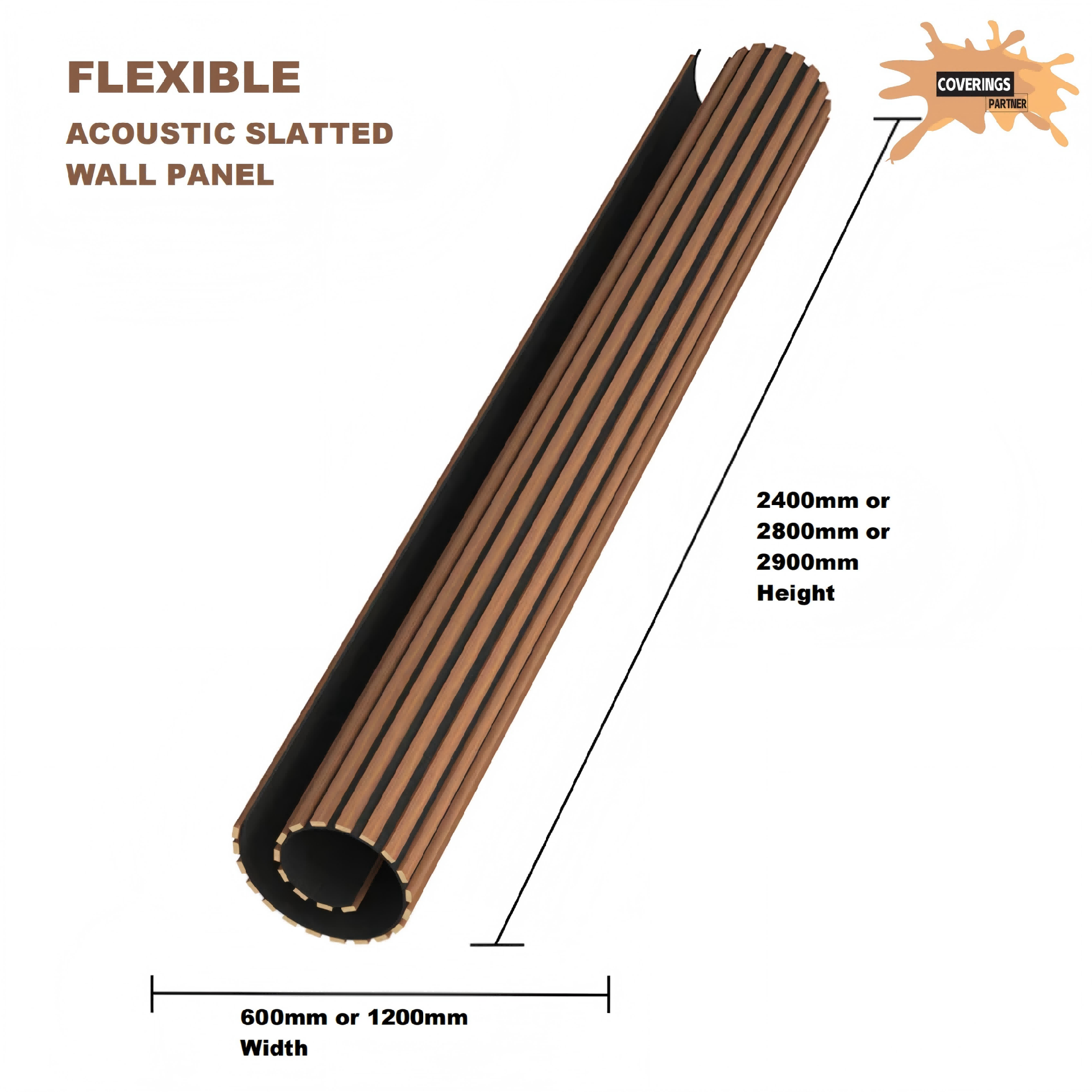 EH017 Flexible Brown Oak